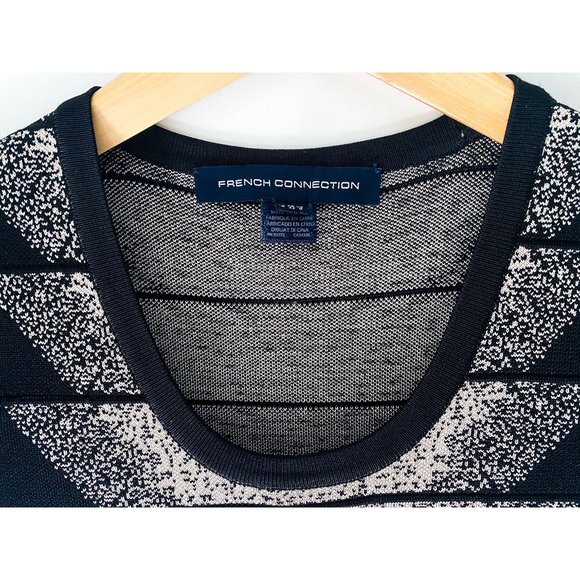 FRENCH CONNECTION SPOTLIGHT FLECK JACQUARD BODYCON - Picture 6 of 9